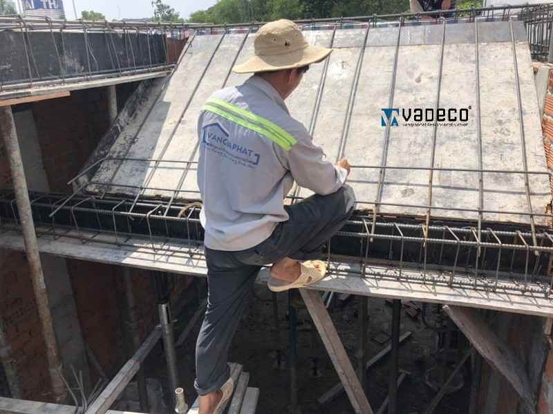 Hình ảnh thi công khung nhà 2