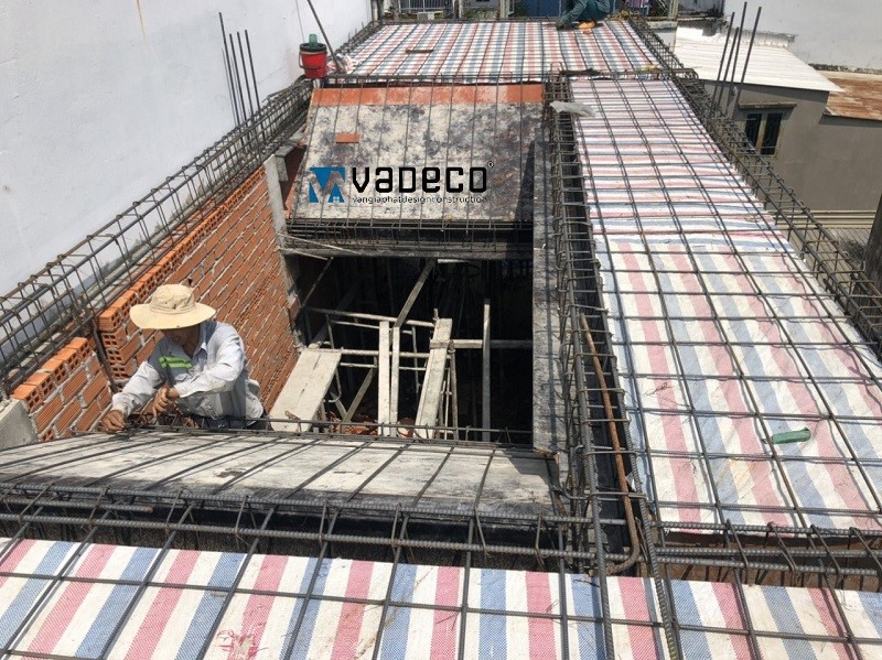 Hình ảnh thi công khung nhà 3
