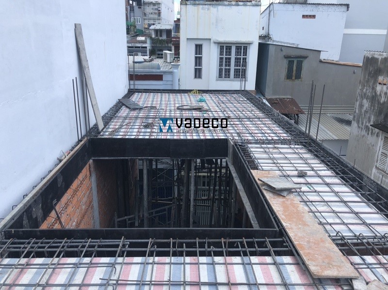 Hình ảnh thi công khung nhà 6