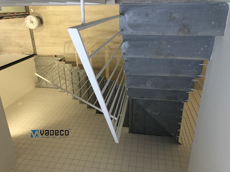 Hình ảnh thi công cầu thang 1