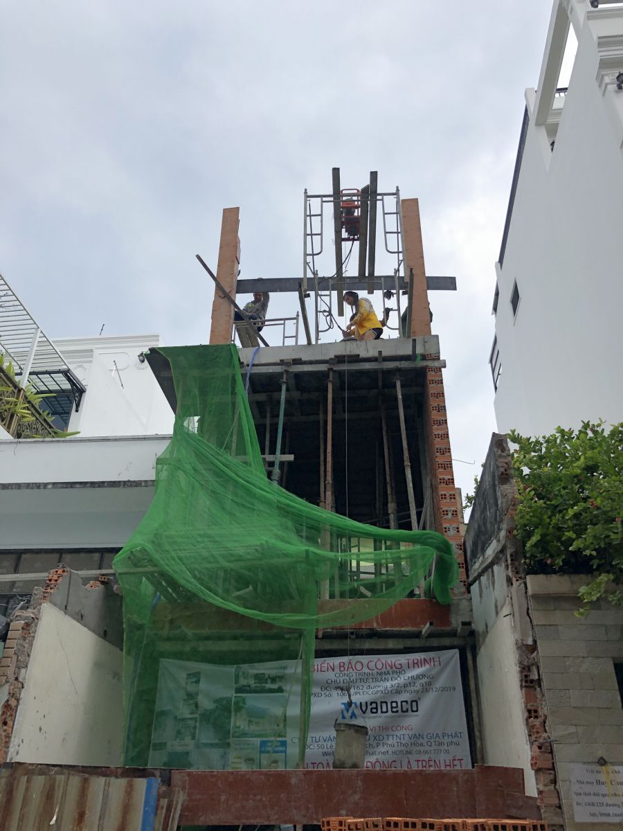 Hình ảnh thi công - giai đoạn tầng 3