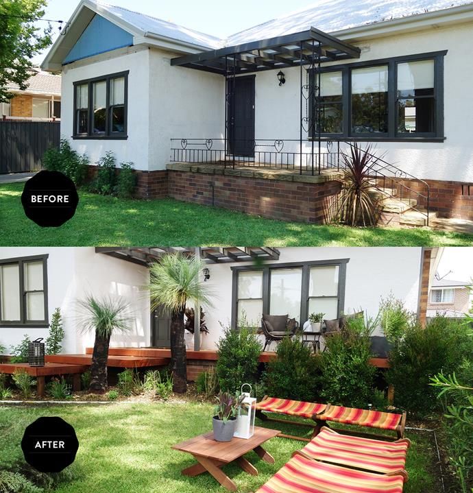 Cải tạo ngoại thất: Cải tạo khu vườn phía trước