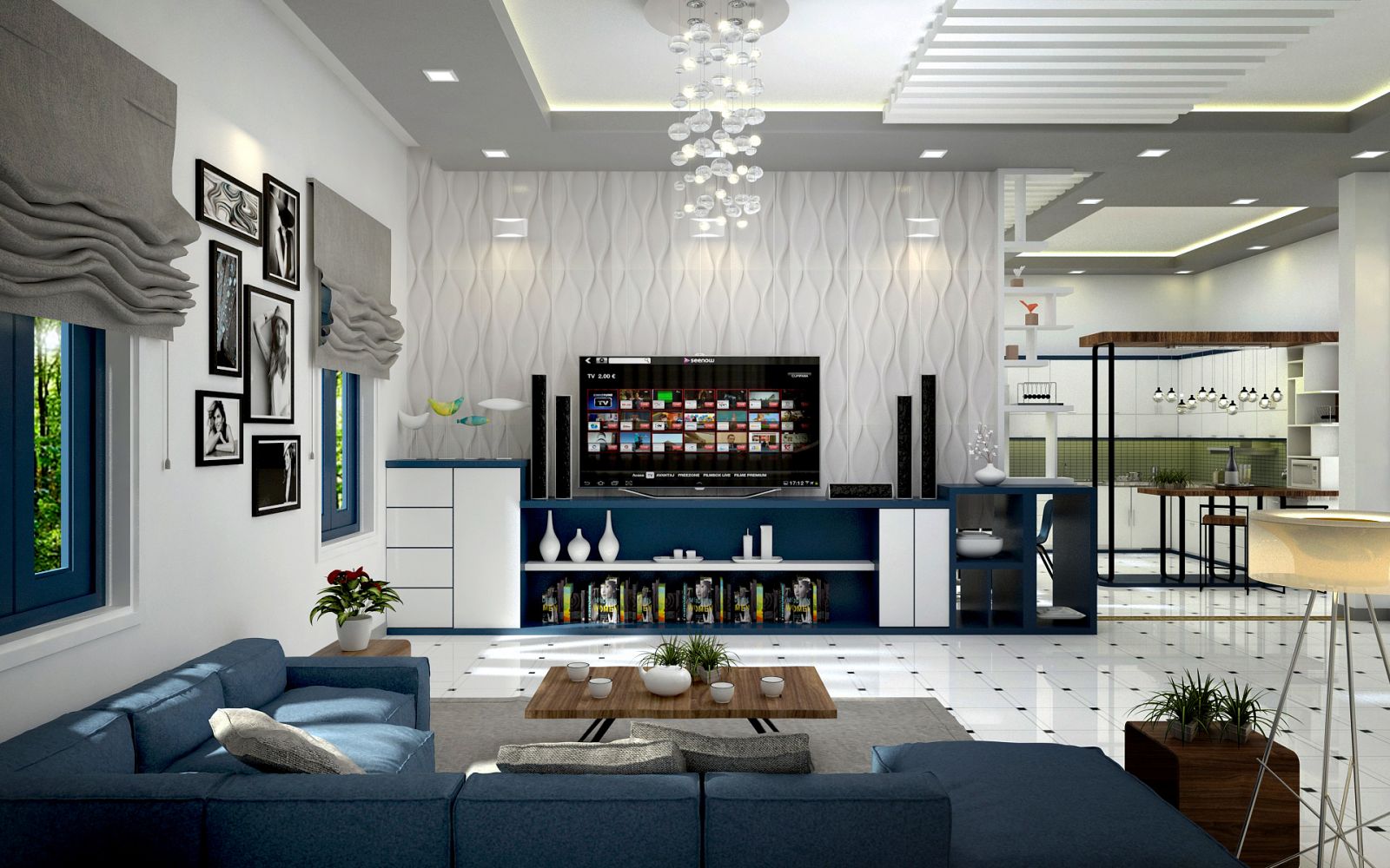 Phong thủy phòng khách cho người mệnh Kim