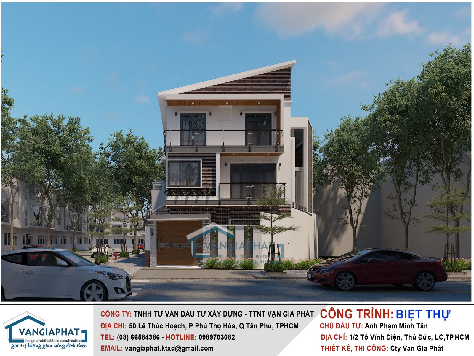 Biệt thự hiện đại 2 tầng đường Tô Vĩnh Diện, Thủ Đức