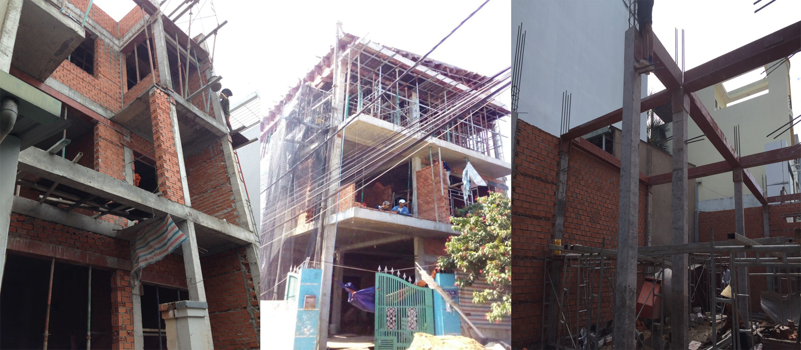 Hình ảnh thi công phần thô